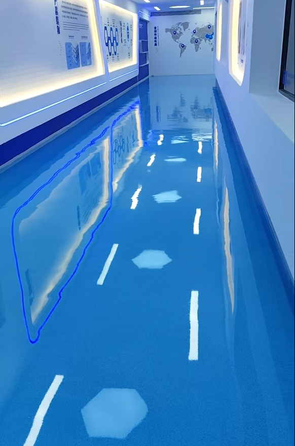 環氧自流平彩砂地坪漆